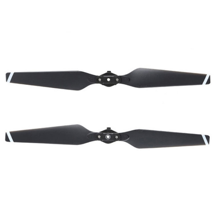 Sunnylife MV-8330F2 2 Pairs Low Noise Foldable Quick-Release Propellers for DJI Mavic Pro with White Stripe