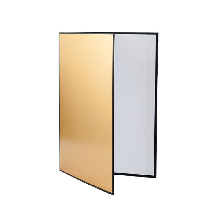 A4 Cardboard Photography Light Diffuser Boards (Set of 2, Gold)