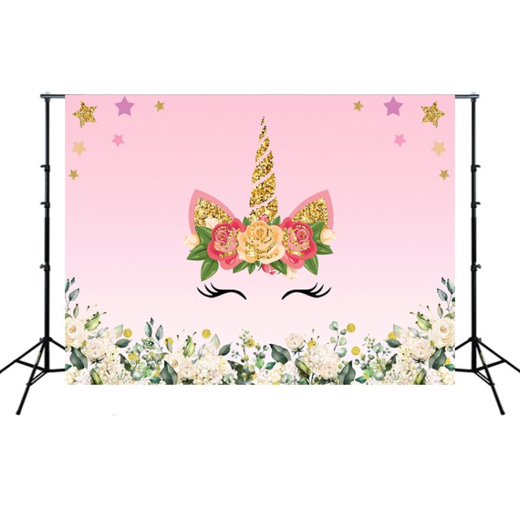 Unicorn Photography Background Cloth for Birthday Theme Party and Photoshoots