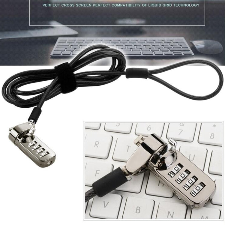 YF21067 Laptop Anti-Theft Lock - Ultimate Protection for Your Digital Devices (Black)
