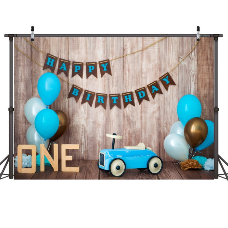 One Year Old Birthday Photography Background Cloth - 2.1m x 1.5m
