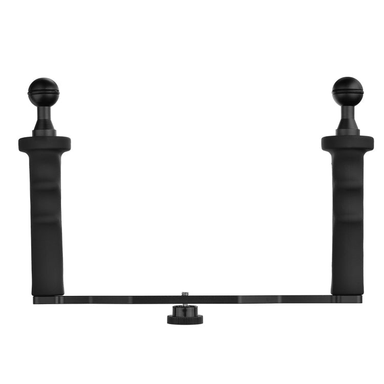 Aluminum Dual Handle Underwater Camera Stabilizer Tray