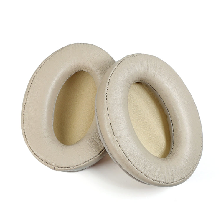 Luxurious Champagne Gold Lambskin Sponge Covers for Sony WH-1000xm2/xm3/xm4