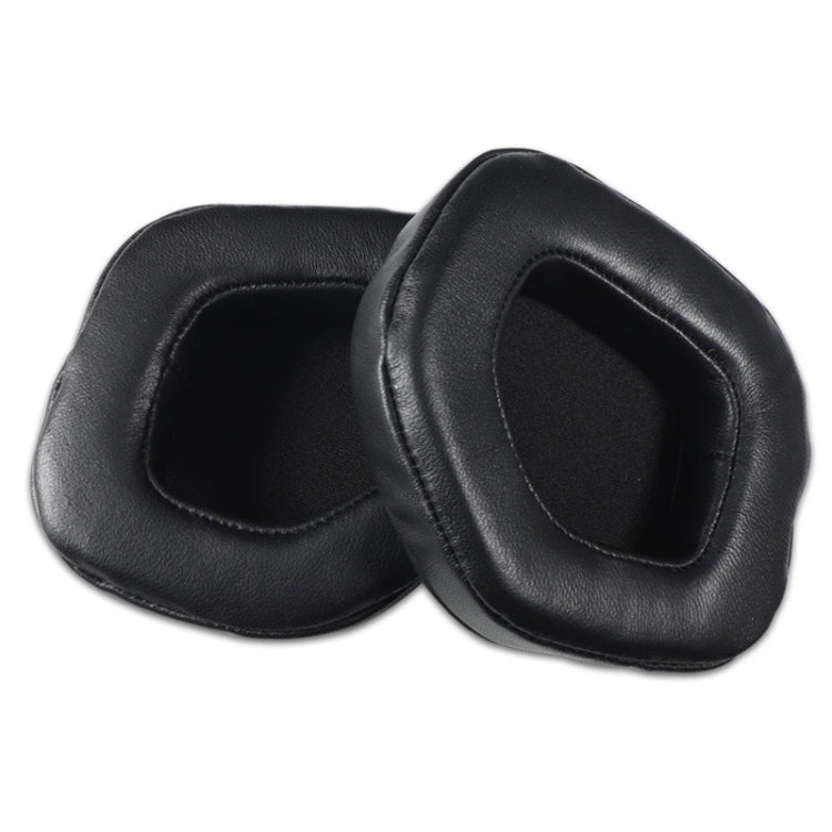 Luxurious Black Lambskin Alienware AW988 Headset Covers (2 PCS)