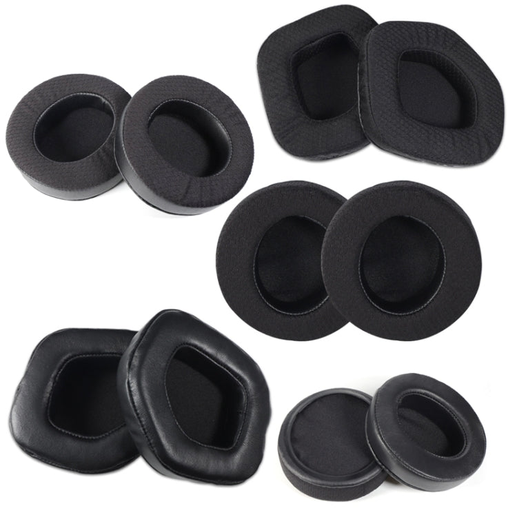 Luxurious Black Lambskin Alienware AW988 Headset Covers (2 PCS)