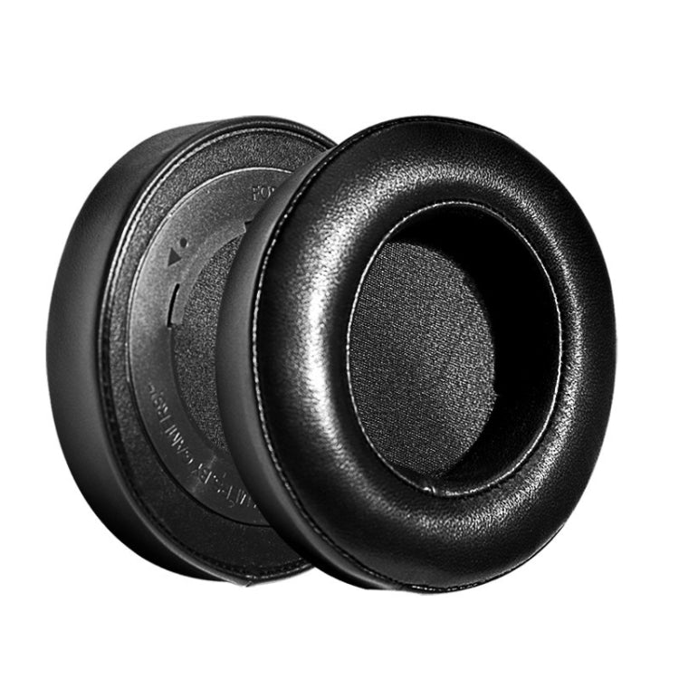 2-Piece Lambskin Headset Sponge Case for Razer BlackShark V2/V2X/V2SE (Ellipse Black Paper Black Net)