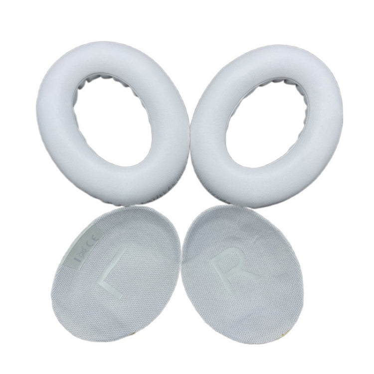BOSE NC700 Headset Sponge Cover Earmuffs (White, 2 PCS)