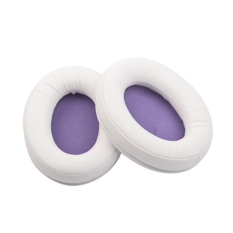 Enhance Your Listening Experience with White Splicing Headset Sponge Cover Ear Pads for Kingston Cloud Silver II (1 Pair)