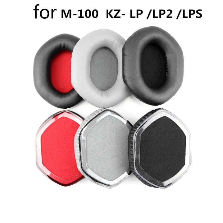 2-Pack Black Large Inner Diameter Ear Cushions for V-Moda LP/M100/LP2 Headphones
