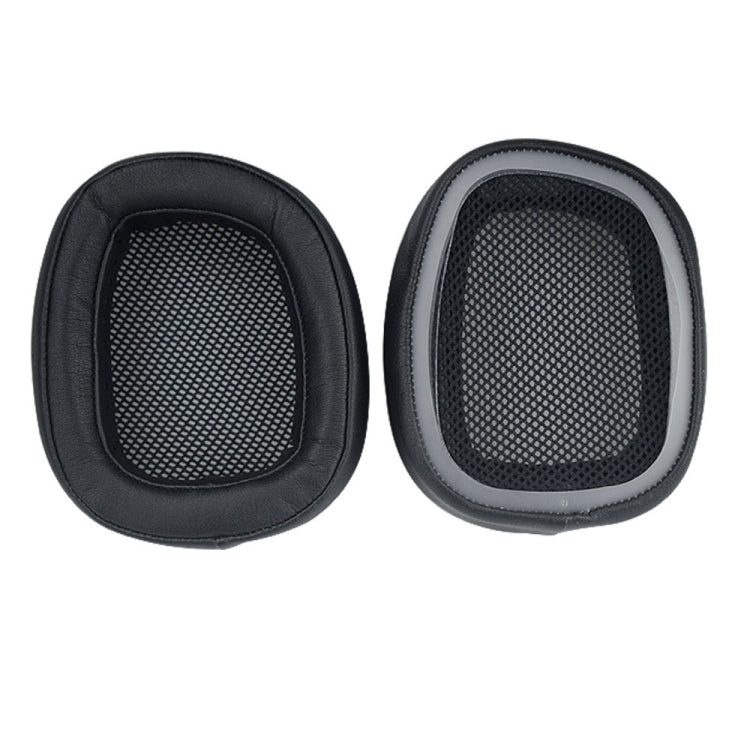2 Pack Black Protein Skin Replacement Ear Pads for Logitech G433 G Pro Headphones