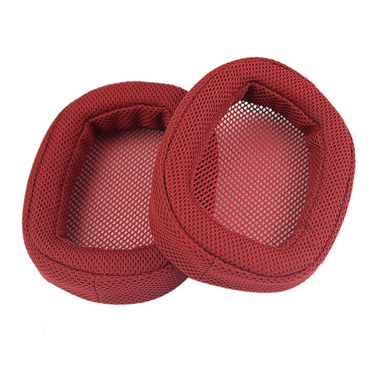 Logitech G433 G Pro Headphone Covers - Red Grid with High-Density Sponge Earmuffs