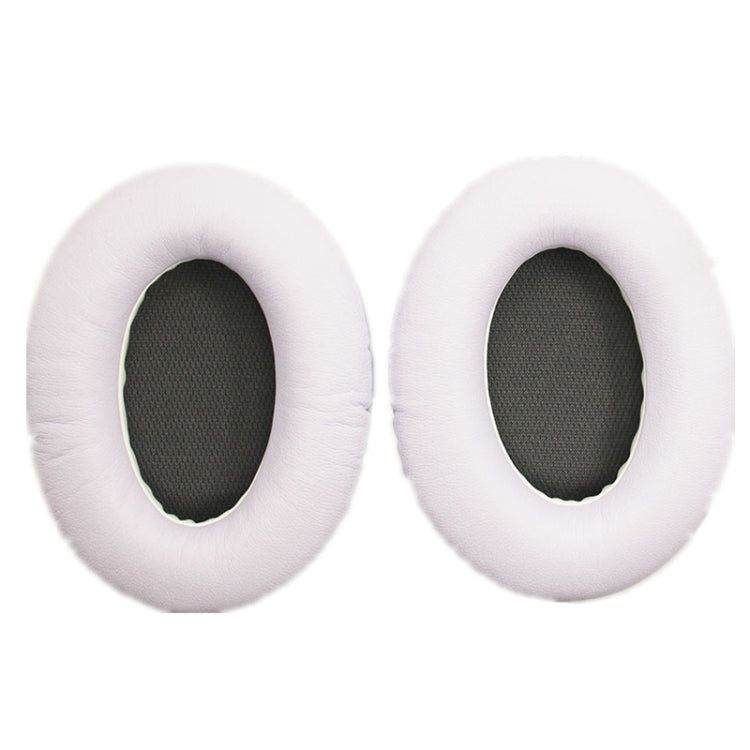 2-Pack Headset Sponge Covers for BOSE Headphones (White + Gray)