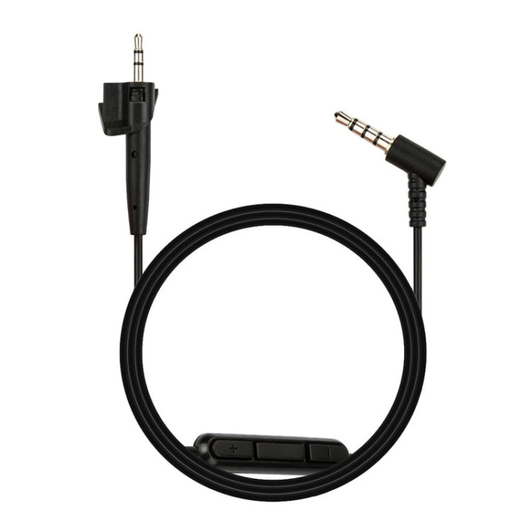 2-Piece Replacement Audio Cable with Mic for Bose AE2/AE2i, 3.5mm to 2.5mm, 1.5m Length