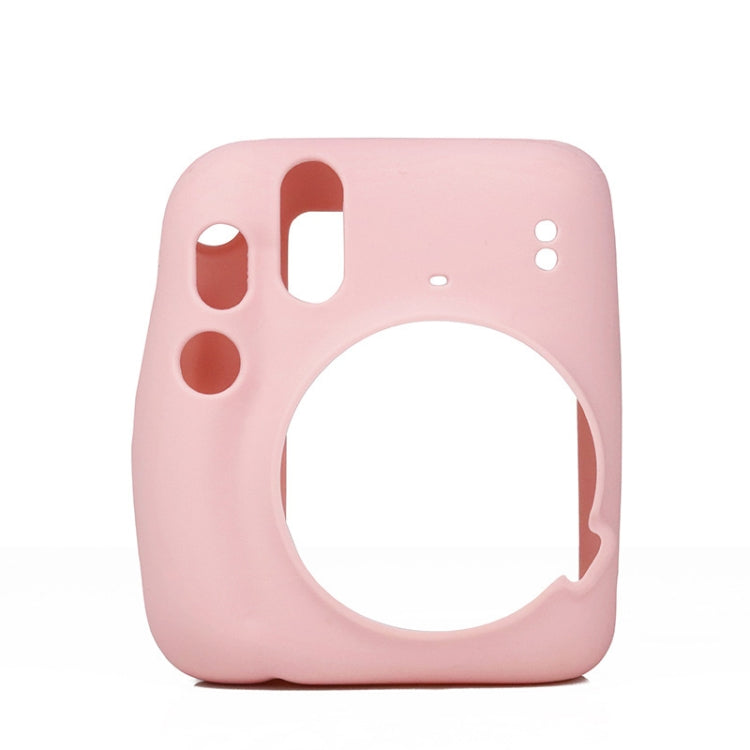 Pink Silicone Protective Cover for Fujifilm Instax Mini 11 Camera