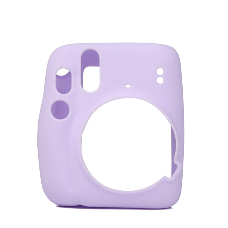 Purple Silicone Protective Cover for Fujifilm Instax mini 11 Camera