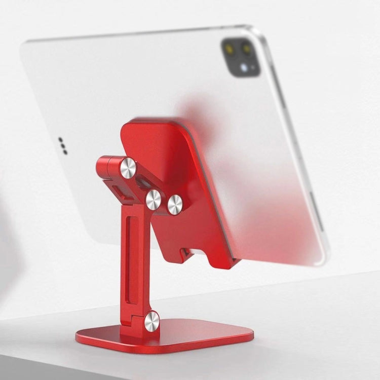 Telescopic Mobile Phone & Tablet Desktop Bracket (Red)