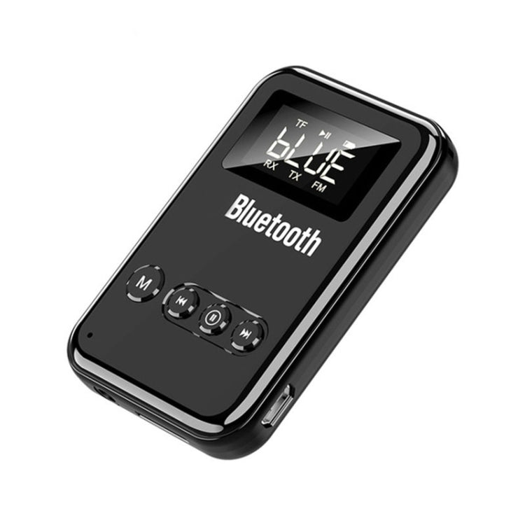 Bluetooth 5.0 Receiver Transmitter 2-In-1 Adapter - Black