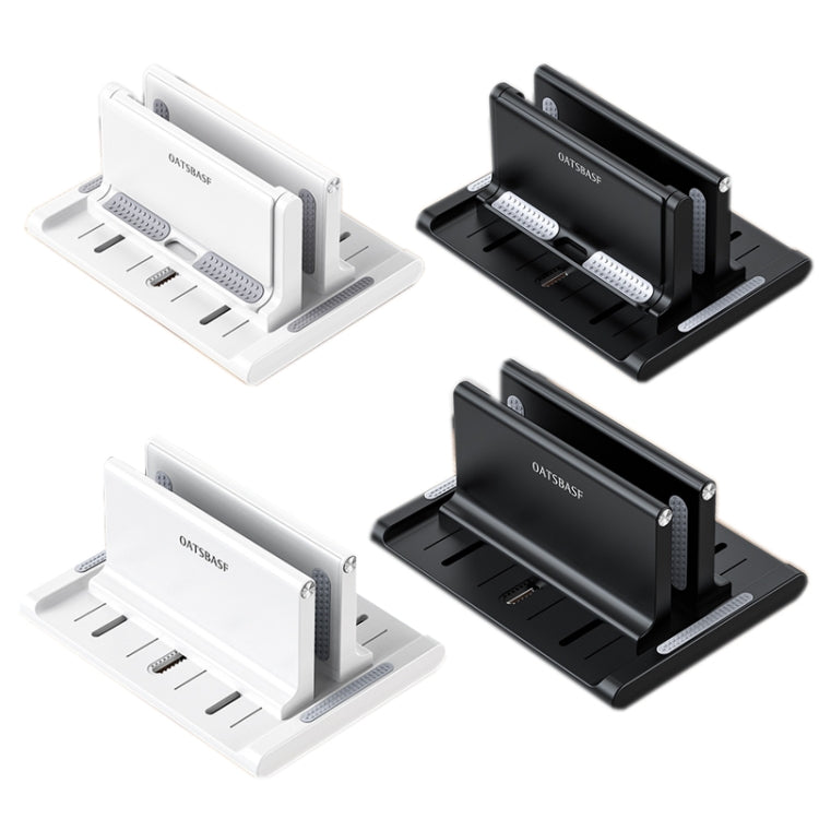 Oatsbasf 03670 Laptop Stand Storage Stand Computer Desktop Vertical Cooling Base, Colour: White Ordinary
Upgrade Your Workspace with the Oatsbasf 03670 Vertical Laptop Stand Cooling Base
