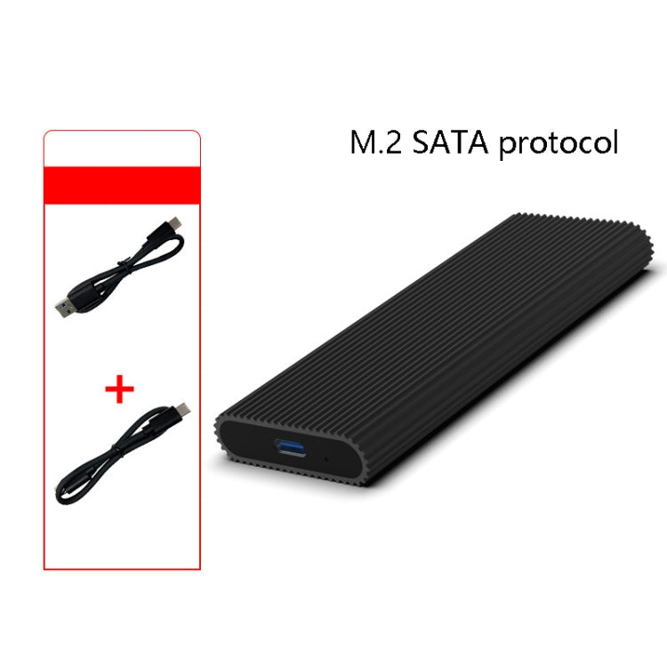 Portable M.2 NVME / SATA Solid State Drive with Type-C USB3.1 Gen2 Connectivity