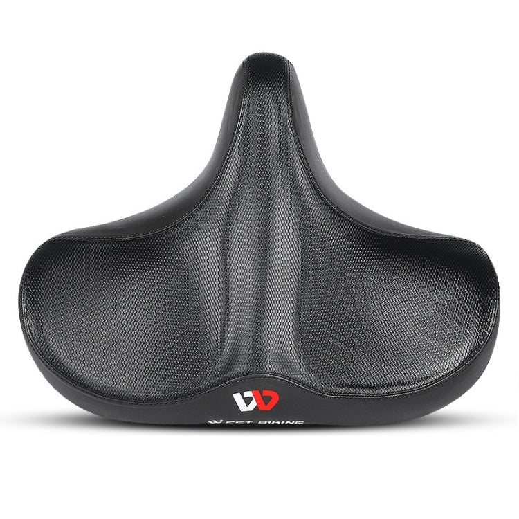 Comfortable Bicycle Saddle for Big Butts with Black Groove
