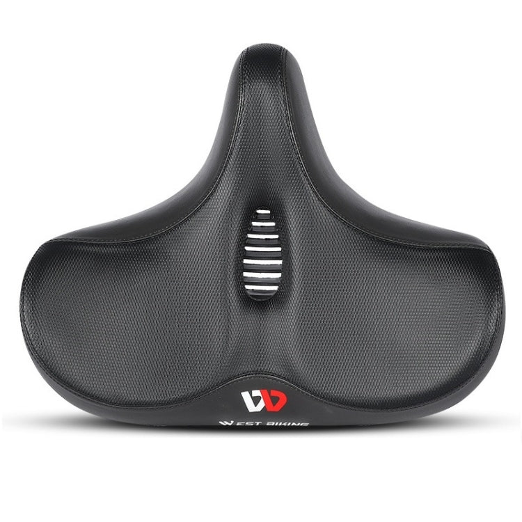 WEST BIKING Comfortable Black Hollow Windshield Bicycle Saddle