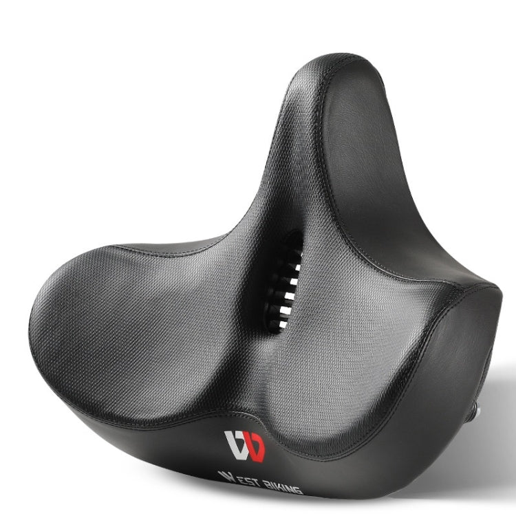 WEST BIKING Comfortable Black Hollow Windshield Bicycle Saddle
