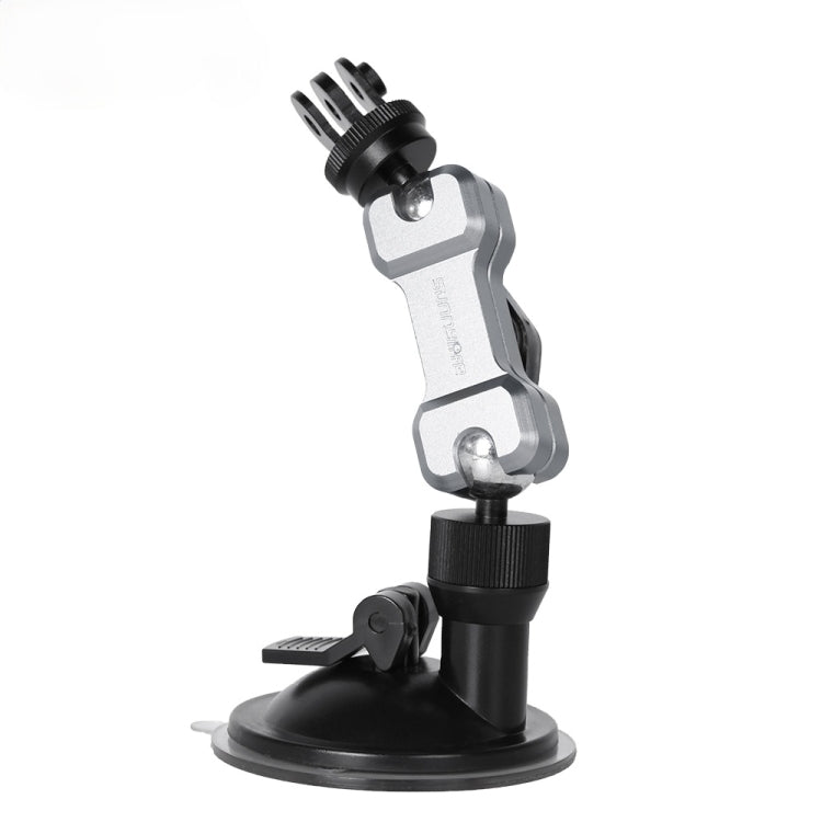 Sunnylife Aluminum Alloy Car Suction Cup Bracket for Action Cameras