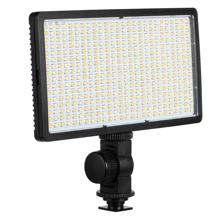 416 LEDs Stepless Adjustment Live Fill Light Reversible Photography Soft Light 8 Inch EU Plug
