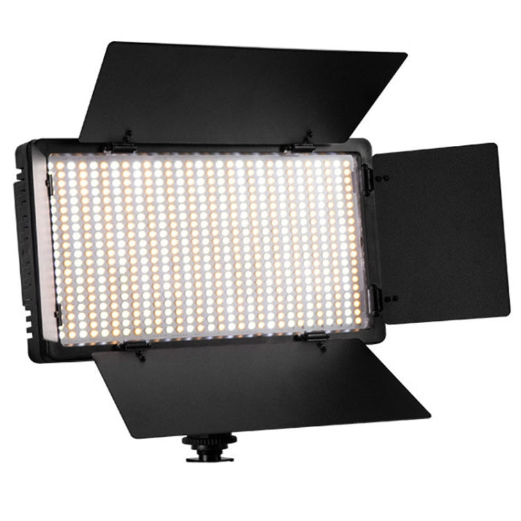 Adjustable 10-inch Live Fill Light for Photography with 600 LEDs and EU Plug