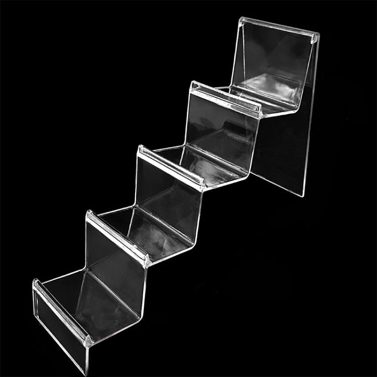 10-Piece Thickened Transparent Wallet and Phone Display Stand, 4-Layer Configuration