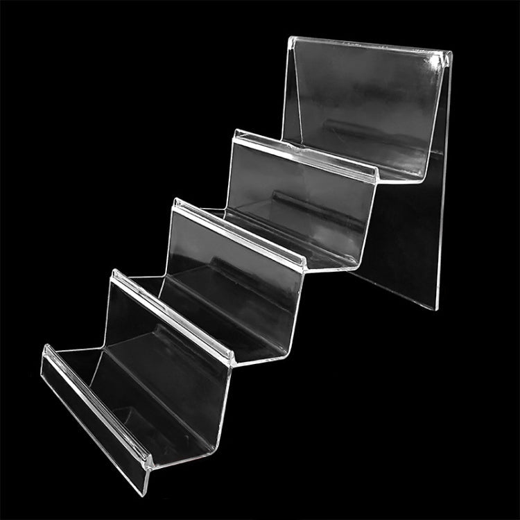 Thickened Transparent Wallet and Phone Display Stand - Set of 10
