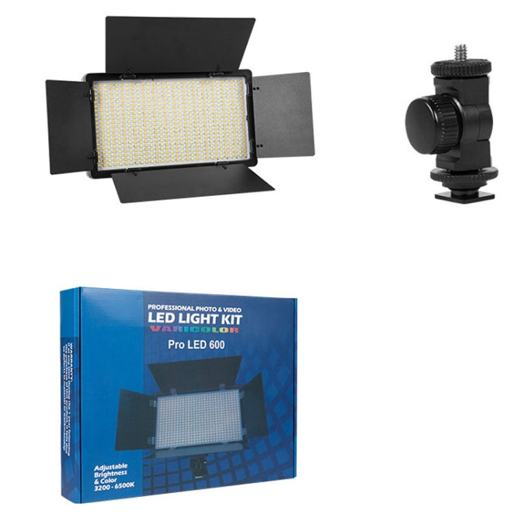 Adjustable 600 LED Live Fill Light for Photography (10 inch)