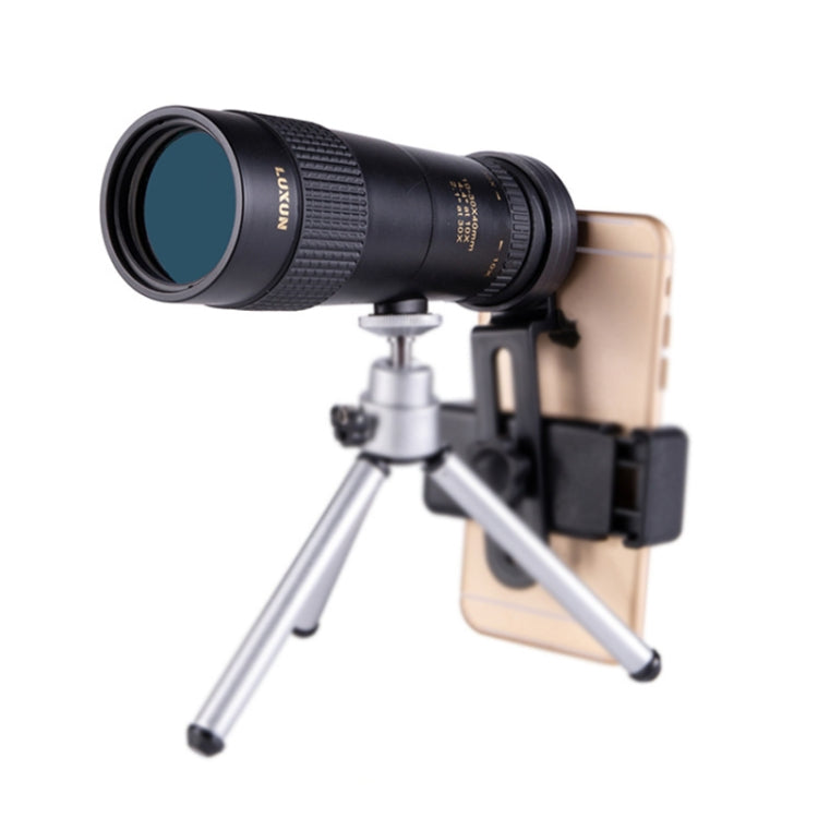 LUXUN 10-30x40 High-Power Telescope with Mobile Phone Attachment