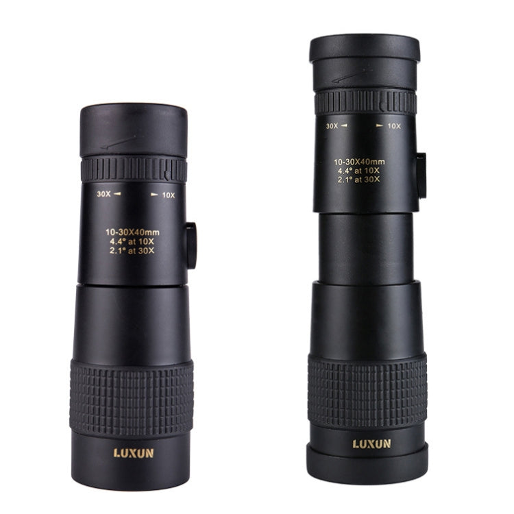 LUXUN 10-30x40 High-Power Telescope with Mobile Phone Attachment