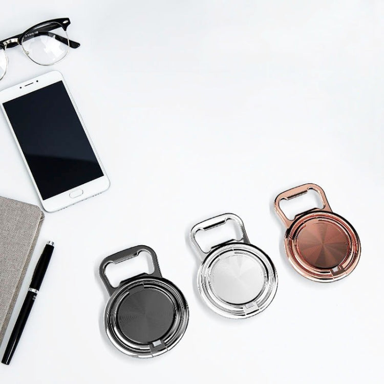 Rose Gold 3 PCS Folding Bottle Opener and Mobile Phone Bracket