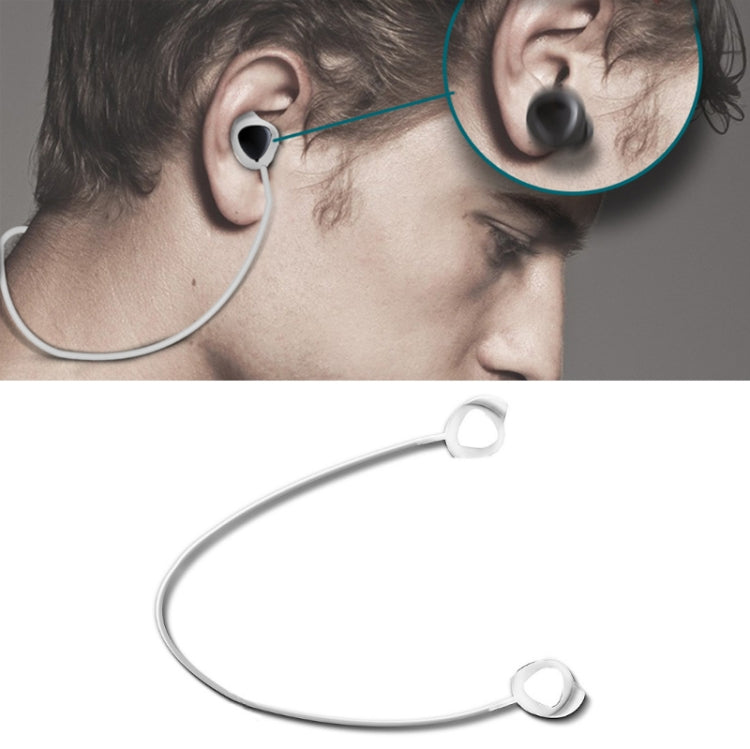 3 Pack White Silicone Anti-Lost Ropes for Samsung GALAXY Buds 1 / 2