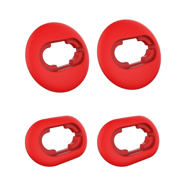 Silicone Earplug Caps for Samsung Galaxy Buds Live - 2 Pairs (Red)