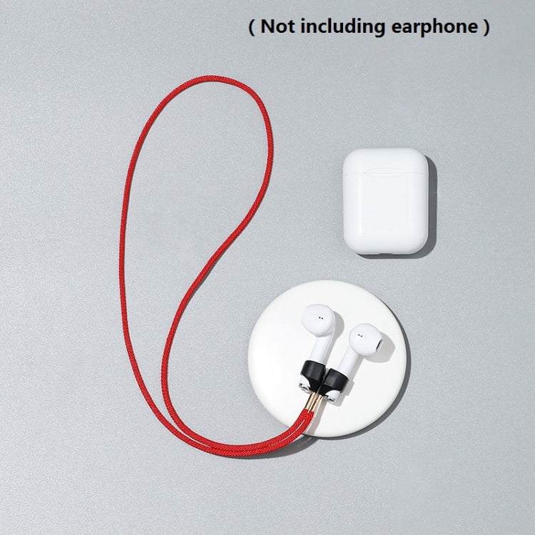 Magnetic Anti-Lost Rope for AirPods - Red, Wireless Earphones Holder