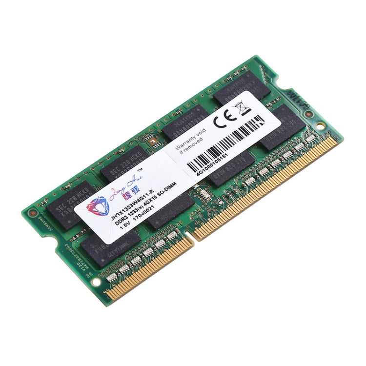 JingHai 1600MHz DDR3L 4GB Notebook Memory Strip
