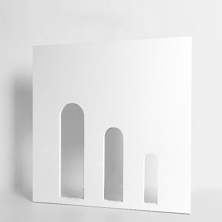 Large Geometric Polygon Solid Wood Camera Props for Creative Photography