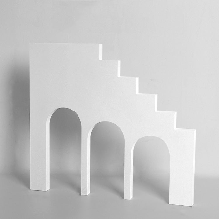 Geometric Wood Camera Props for Creative Photography Ornaments