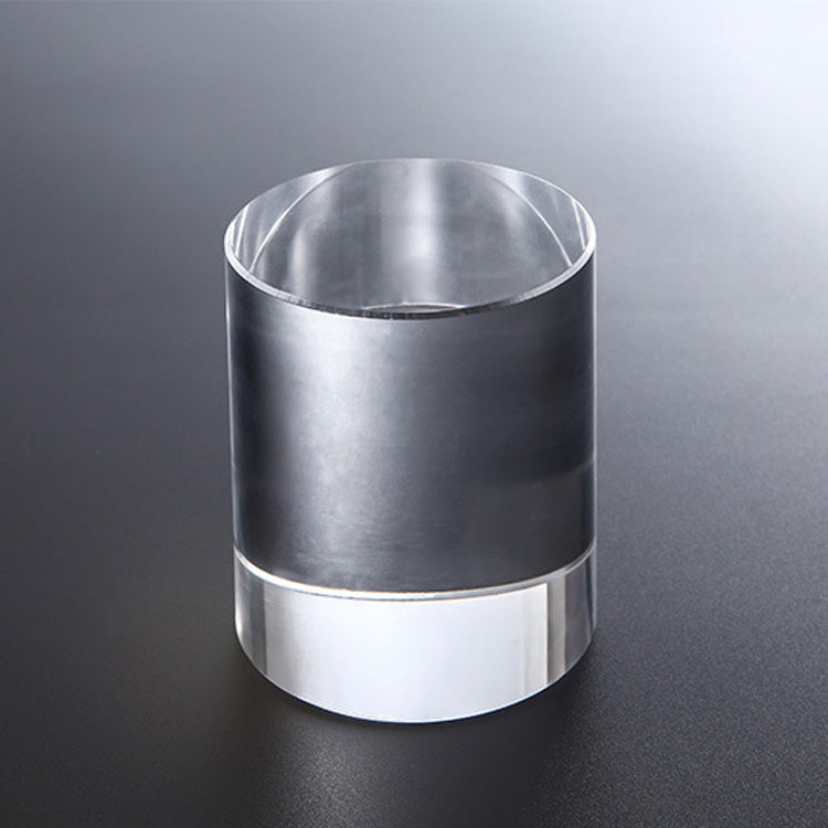 Transparent Acrylic Geometric Cylinder Photo Props
