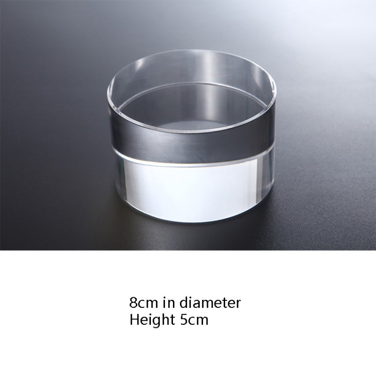 Transparent Acrylic Geometric Photo Props for Professional Product Photography