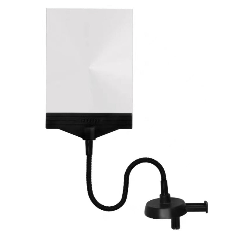 Mobile Live Broadcast Anchor Interactive Subtitle Amplifier - Enhanced Eye Protection and Screen Magnification (Black)