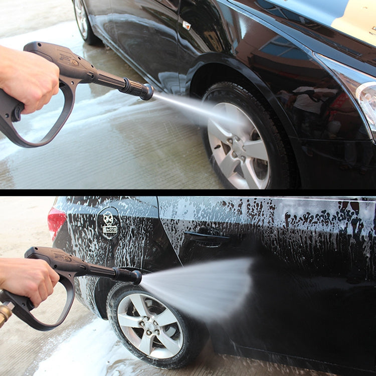35cm High-Pressure Hand-Filled Car Wash Machine Brush Head with Adjustable Nozzle