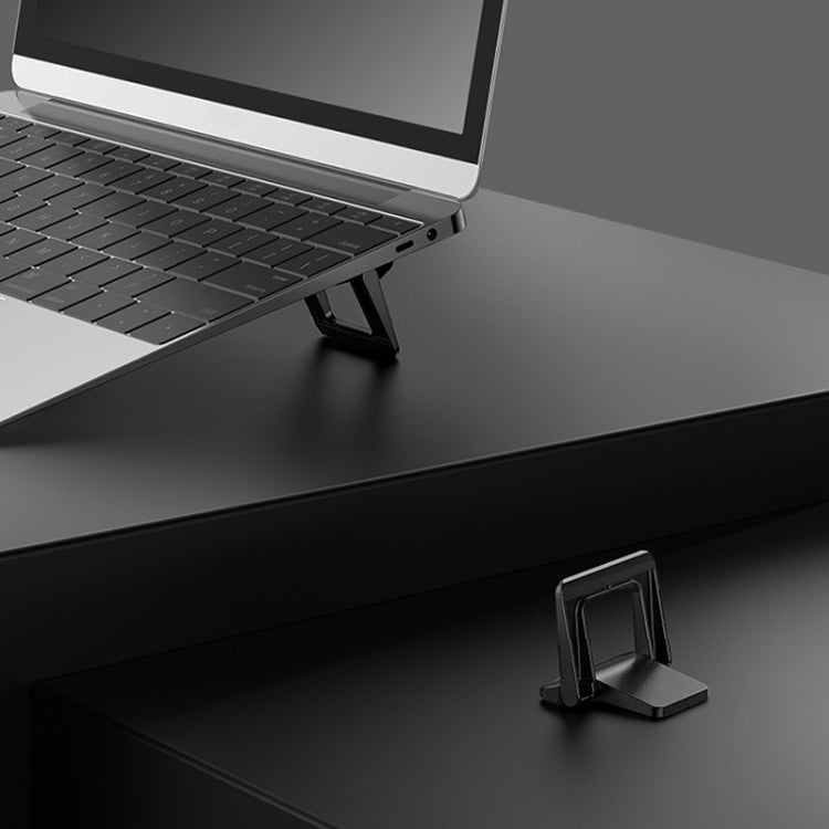 Laptop Desktop Heat Dissipation Bracket for Improved Comfort and Portability (Black)