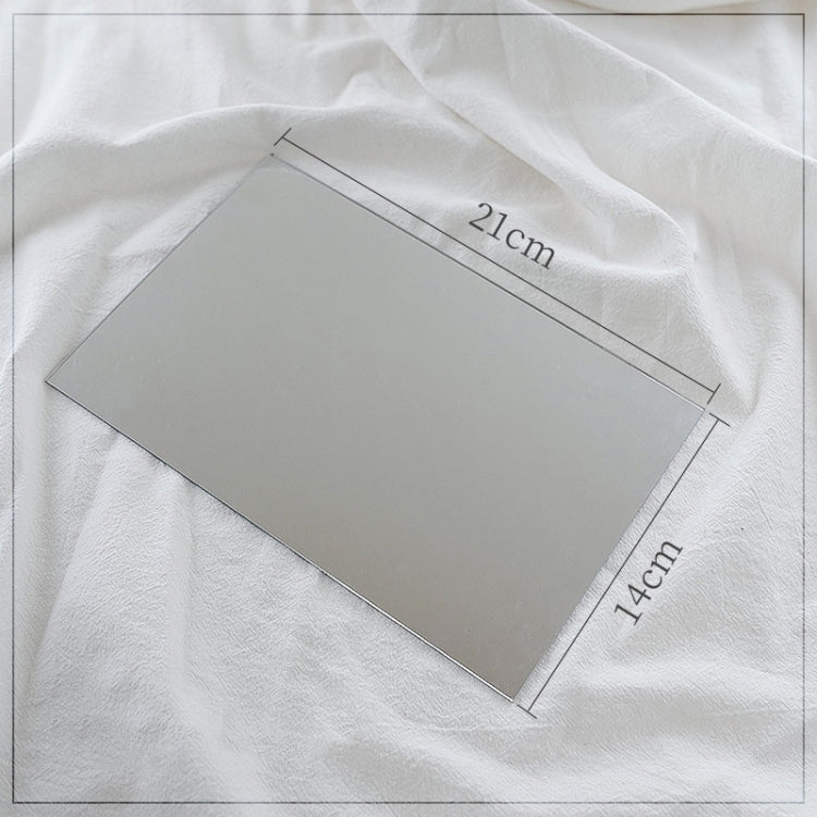 Reflective Acrylic Geometric Mirrors Set - 5 Pieces