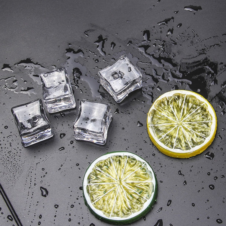 Fruit Package with Fake Ice Cubes for Food Photography