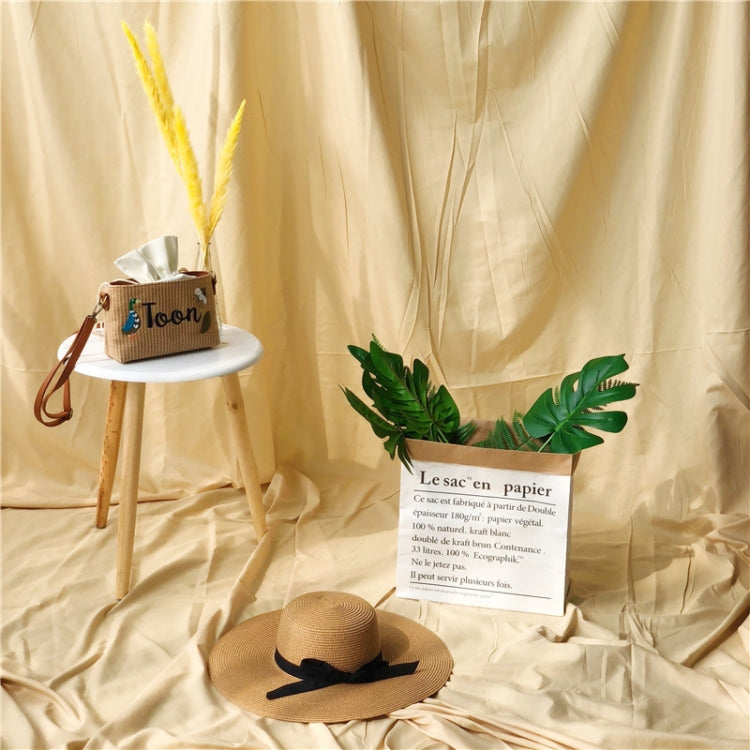 3 x 2.4m Goose Yellow Photo Background Cloth for Professional Photography