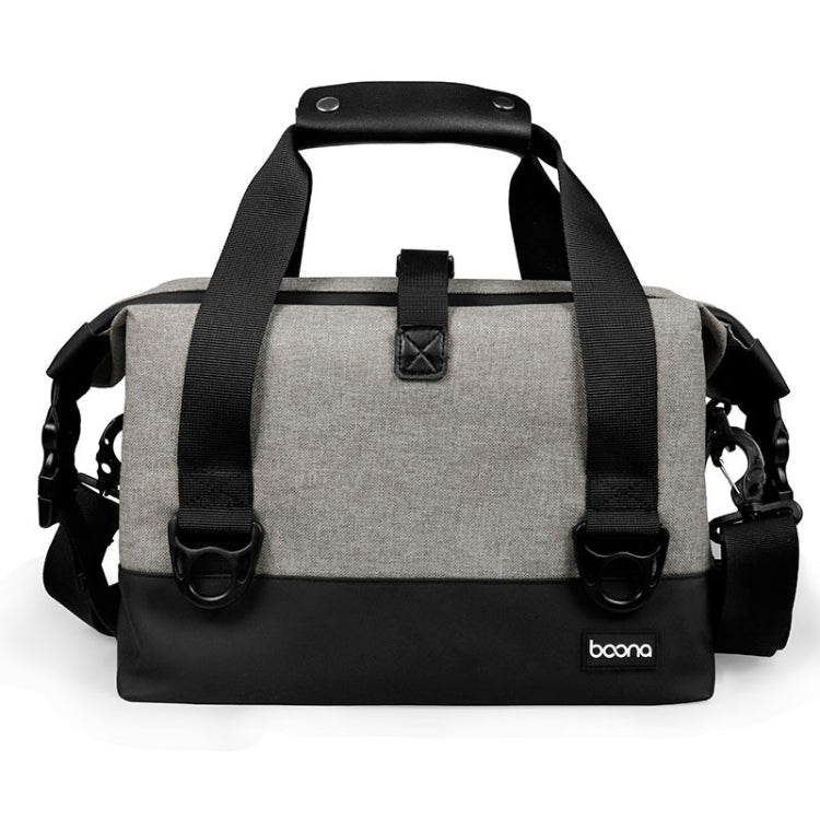 Baona SLR Camera Shoulder Bag - Gray